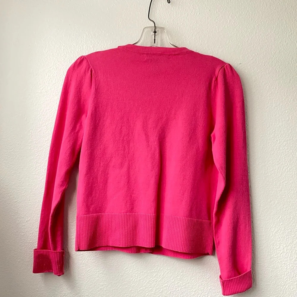 008. INC Pink Flower Sweater - Picture 5 of 9